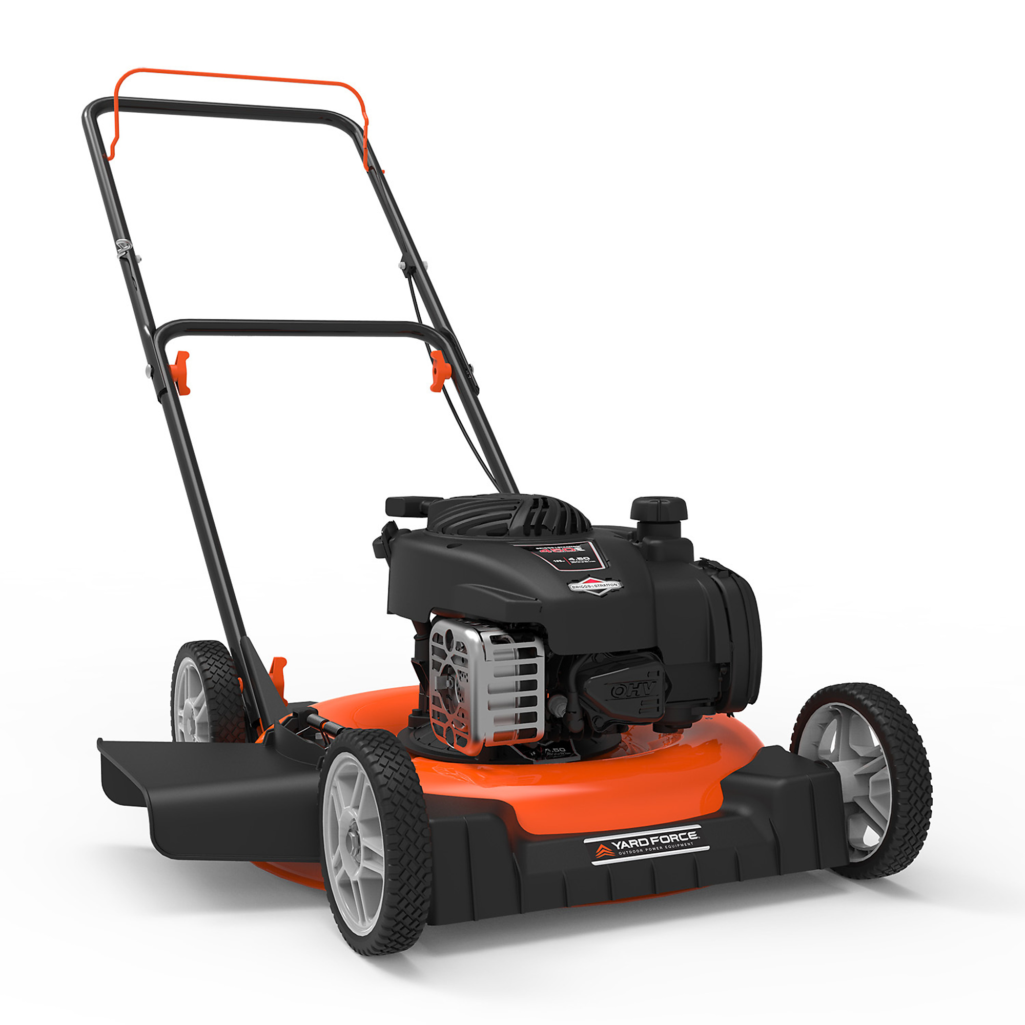 YardForce, 21" Side Discharge Gas Mower, Model YF21-SD-TW, Push
